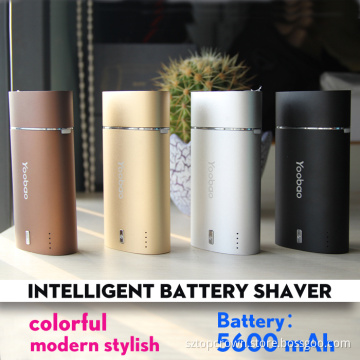 Shaving Personal Care Yoobao Intelligent Battery Shaver with Power Bank